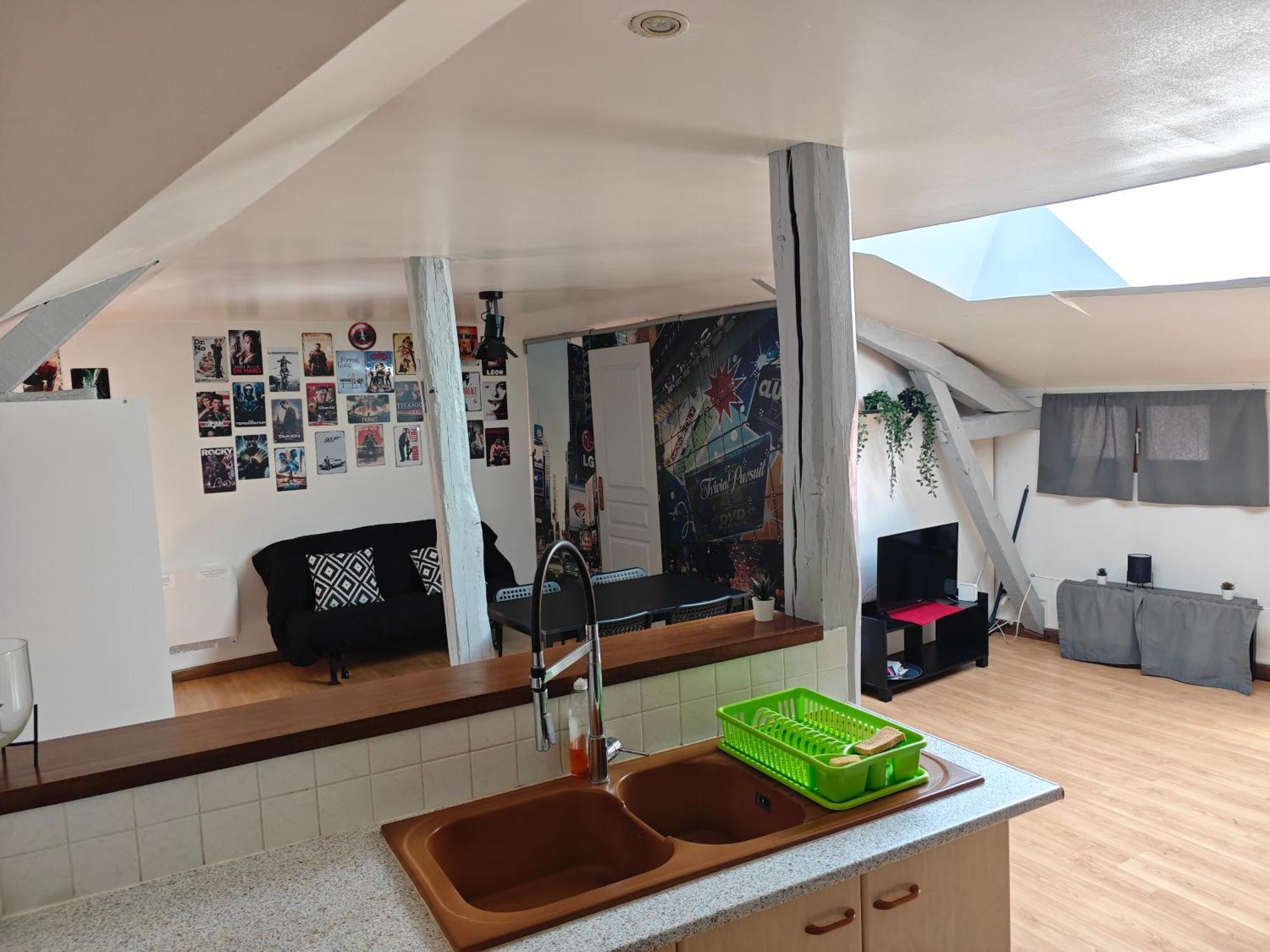 Cine Loft 55 M2 Centre Ville شالو أو شُمْبانيِ المظهر الخارجي الصورة